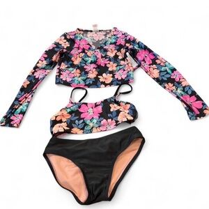 3 Piece Art Class Rash Guard Swim Set